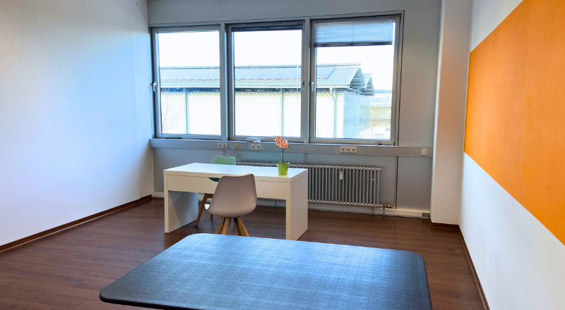 Behandlungsraum im Ausbildungszentrum Sarah Mergen