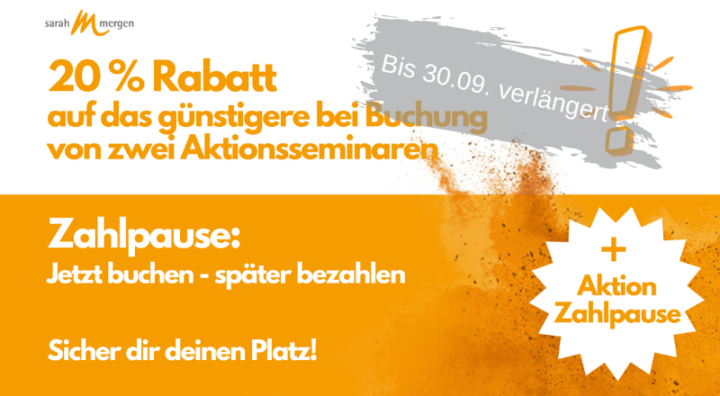 Sommerrabatt zahlpause